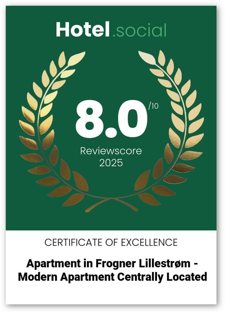 Apartment In Frogner Lillestrom - Modern And Central Экстерьер фото